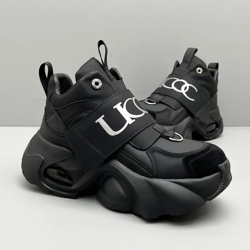 أحذية رياضية رجالية ذات نعل سميك، أحذية كاجوال رجالية عصرية ومتعددة الاستخدامات على طراز الشارع #2