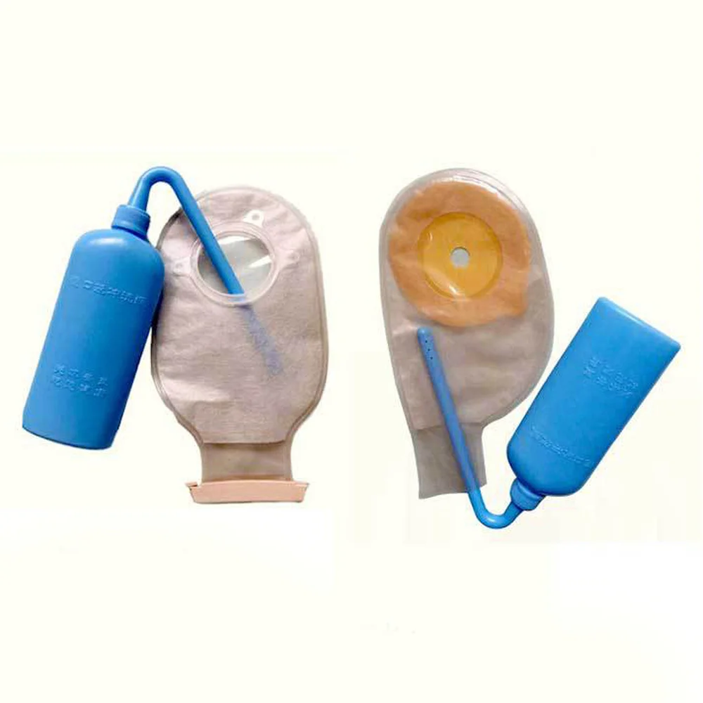 Ostomy Bag Cleaning Bottle Flushing Pot Portable Colostomy Bag Washing Tool Accessory Stool Bag Washing Device Health Care