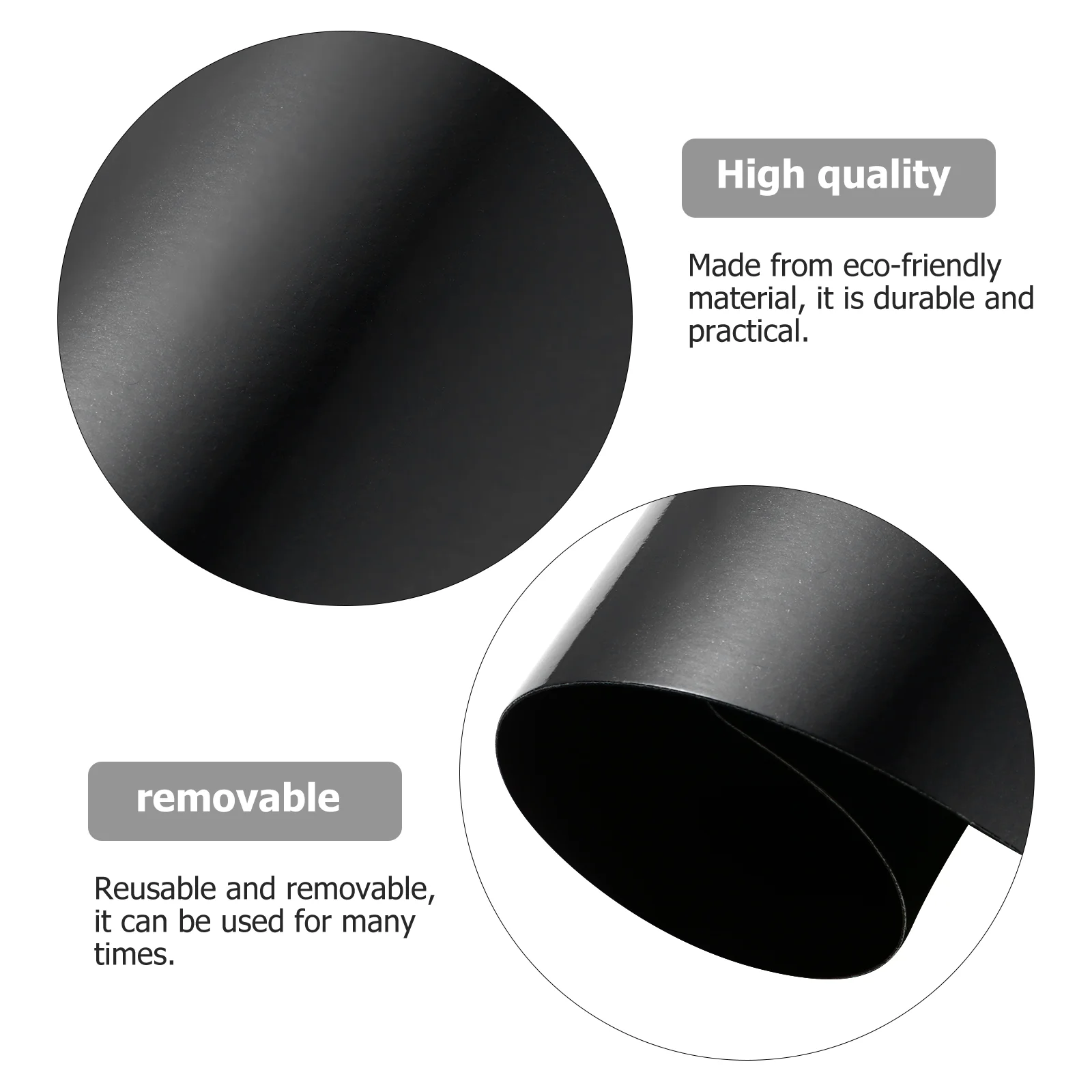 Bantalan ujung magnetik karet Perlindungan Lingkungan Magnet papan tulis kulkas stiker papan tulis kulkas