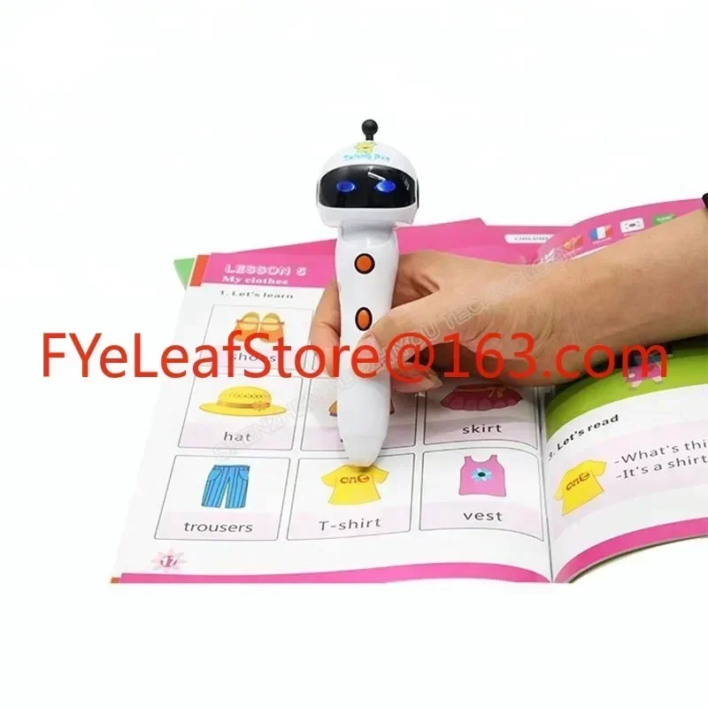 OEM Digital Pen For Children Learning EFL Smart Reading Talking Speaking Pen With English Sound Books