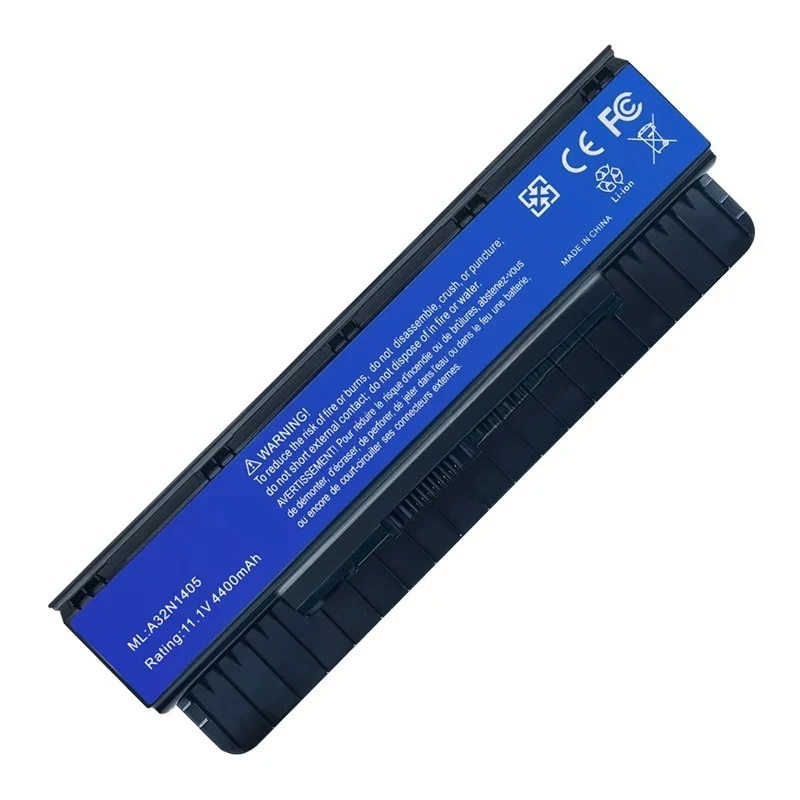 For ASUS N551J notebook battery G771JK/JM/JW/V/Z G551J G58VM A32N1405 4400mah