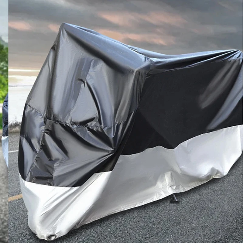 

Чехол для мотоцикла, водонепроницаемый уличный непромокаемый дождевик для велосипеда, велосипедный дождевик, защитная палатка, толстый чехол, тент, аксессуары для палатки