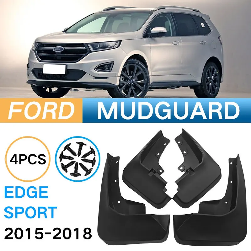 

Car Auto Splash Guards Mud Flaps Fender Mudguard for Ford Edge Sport 2015-2018 Practical Daily Auto Accessory Parts