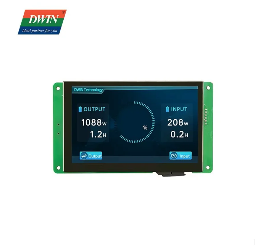 

2026 5.0 Inch 800*480 High Brightness 262K Colors IPS TFT LCD Display HMI Capacitive Touch Screen DMG80480T050_09WTC