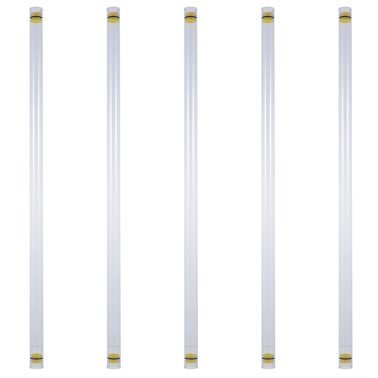 

5pcs 19mm Floats Tubes 50cm Transparent Fishing Floating Tube Plastic Sponge Storage Containers for Fishing Supplies