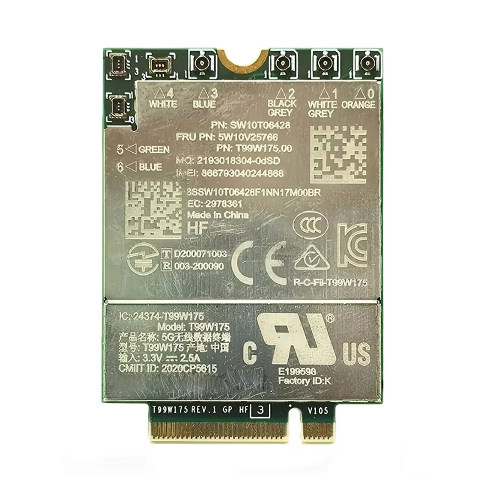 t99w175-fru-5w10v25766-5g-nr-m2-modulo-x55-4g-scheda-wwan-per-laptop-yoga-5g-14q8cx05-flex-5g-14q8cx05
