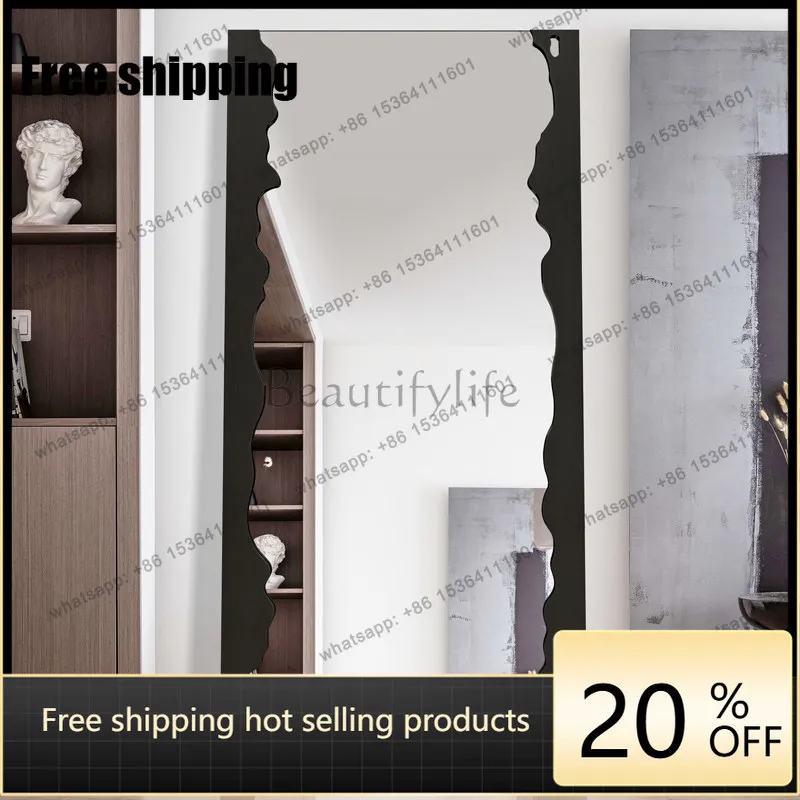 PJ  Living Room Decorative Mirrors Standing Nordic Princess Design Mirrors Full Body