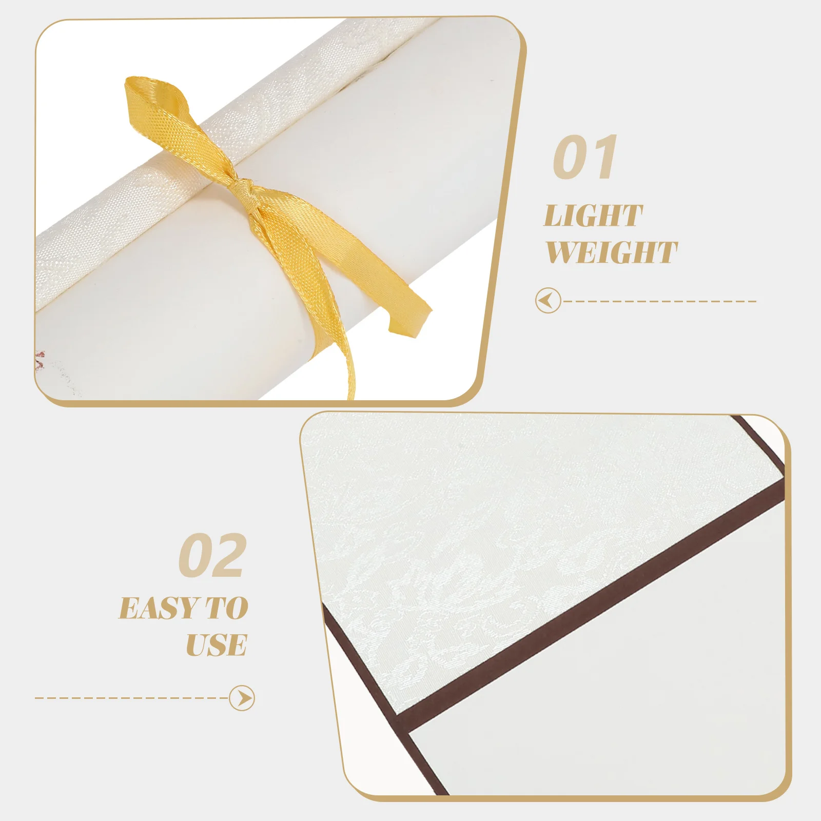 

Chinese Calligraphy Blank Scroll Rice Paper Long Lasting Painting Paper for Calligraphy Practice Blank Hanging Scroll