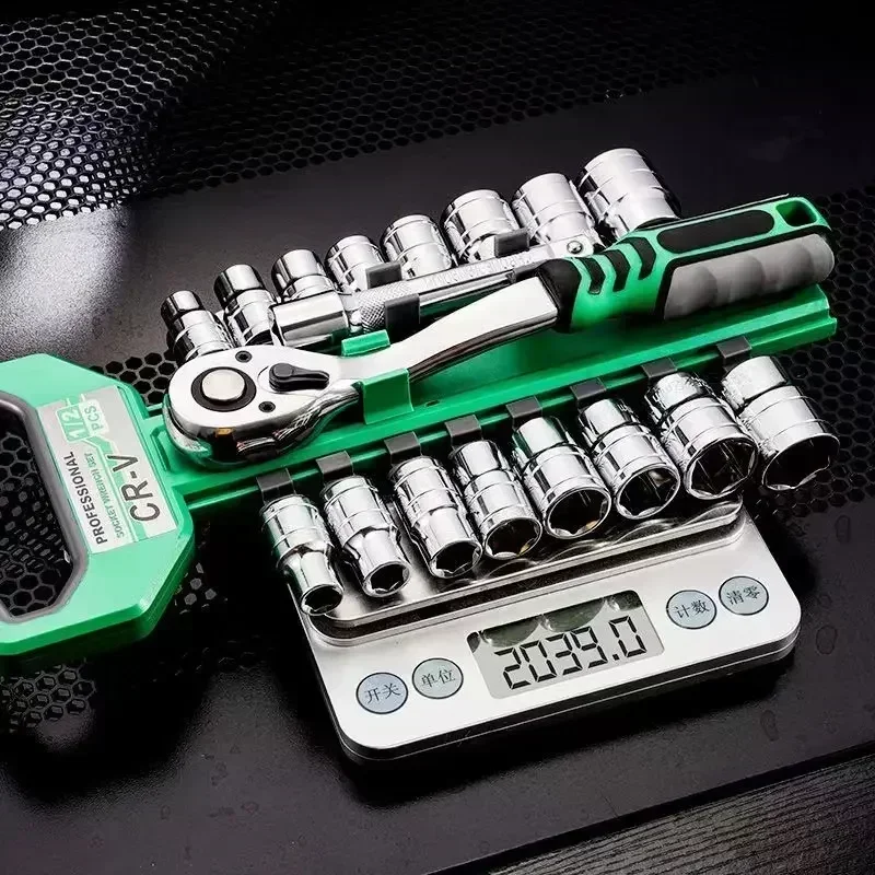 مفتاح ربط بسقاطة 24 أسنان CRV 1/4 "3/8" 1/2 "مصلح السيارات المرآب إصلاح السيارات المقبس أدوات الكمبيوتر متعددة الوظائف