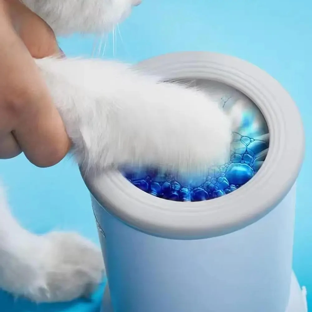Fully Automatic Smart Pet Foot Washing Cup Low Noise Electric Paw Cleaner Quick Clean USB Powered Foot Cleaner for Pets - view 2