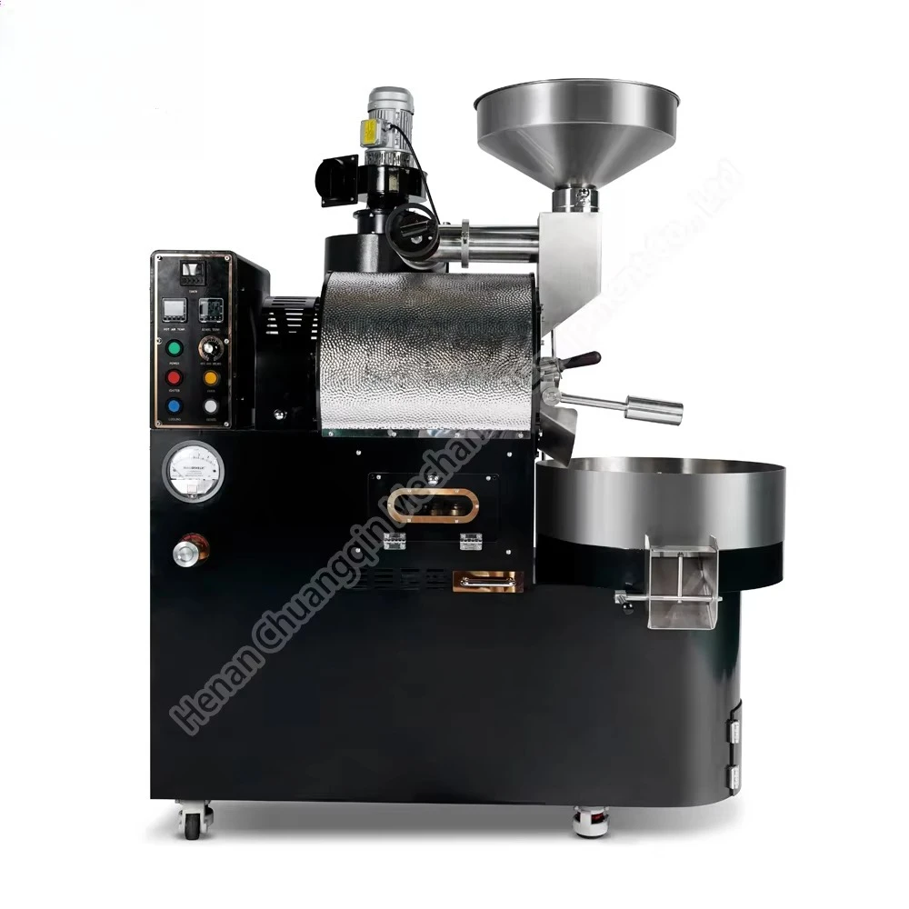 10kg Roasted Coffee Beans Machine Commercial Coffee Bean Roaster 12kg Sample Roaster Coffee view 4