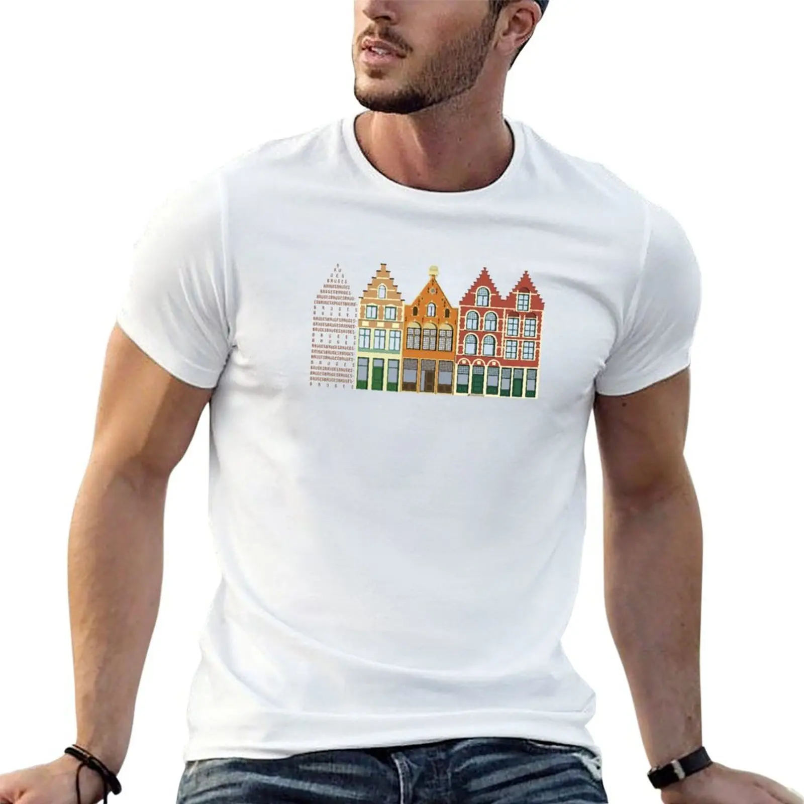 

bruges T-Shirt cotton t shirt man t shirt for man 100 percent cotton t shirts for man cotton soft T-shirt