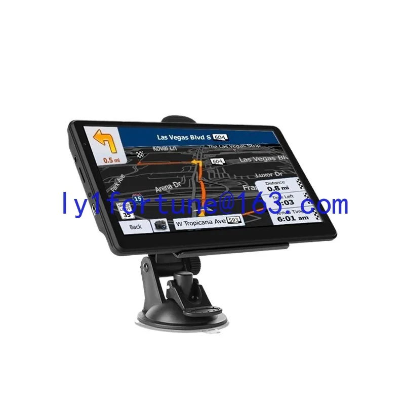 Portable 7 inch car gps navigator high definition 8G car truck common in the United States and Europe