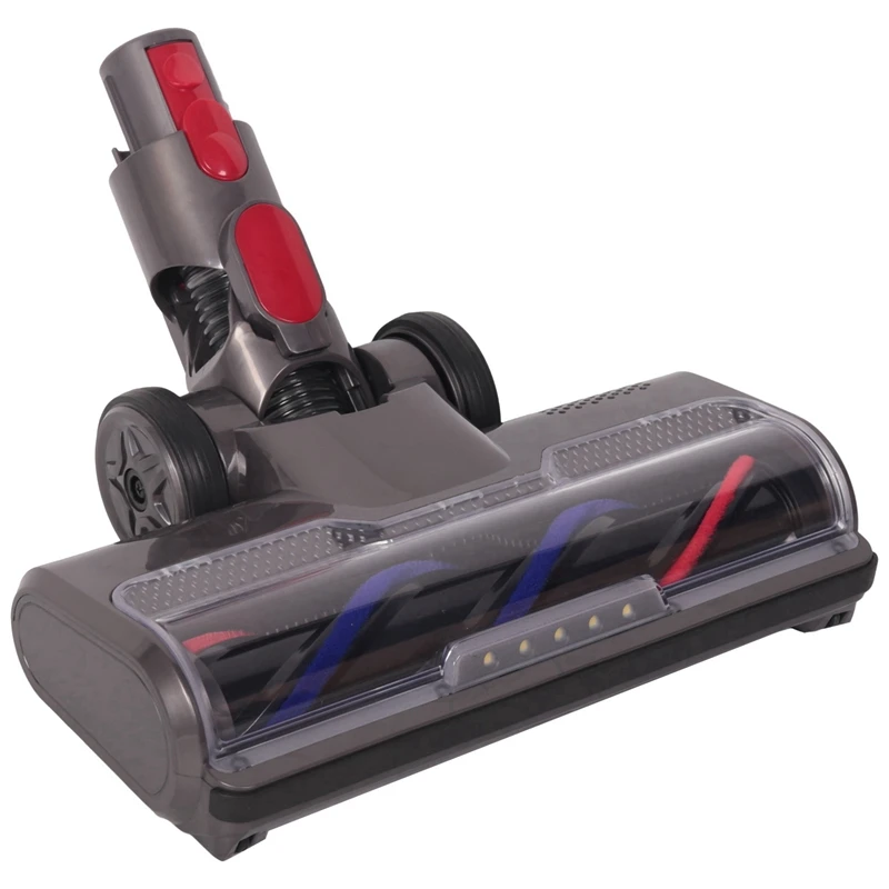 

2025-2X Electric Brush With Direct Drive For Dyson V7 V8 V10 V11 V15 Electric Brush Accessories Vacuum Cleaner Floor Nozzle