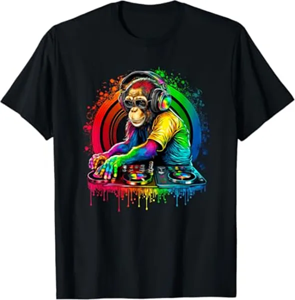 

Солнцезащитные очки Dj Monkey, наушники для мужчин, мальчиков, женщин, детей, футболка