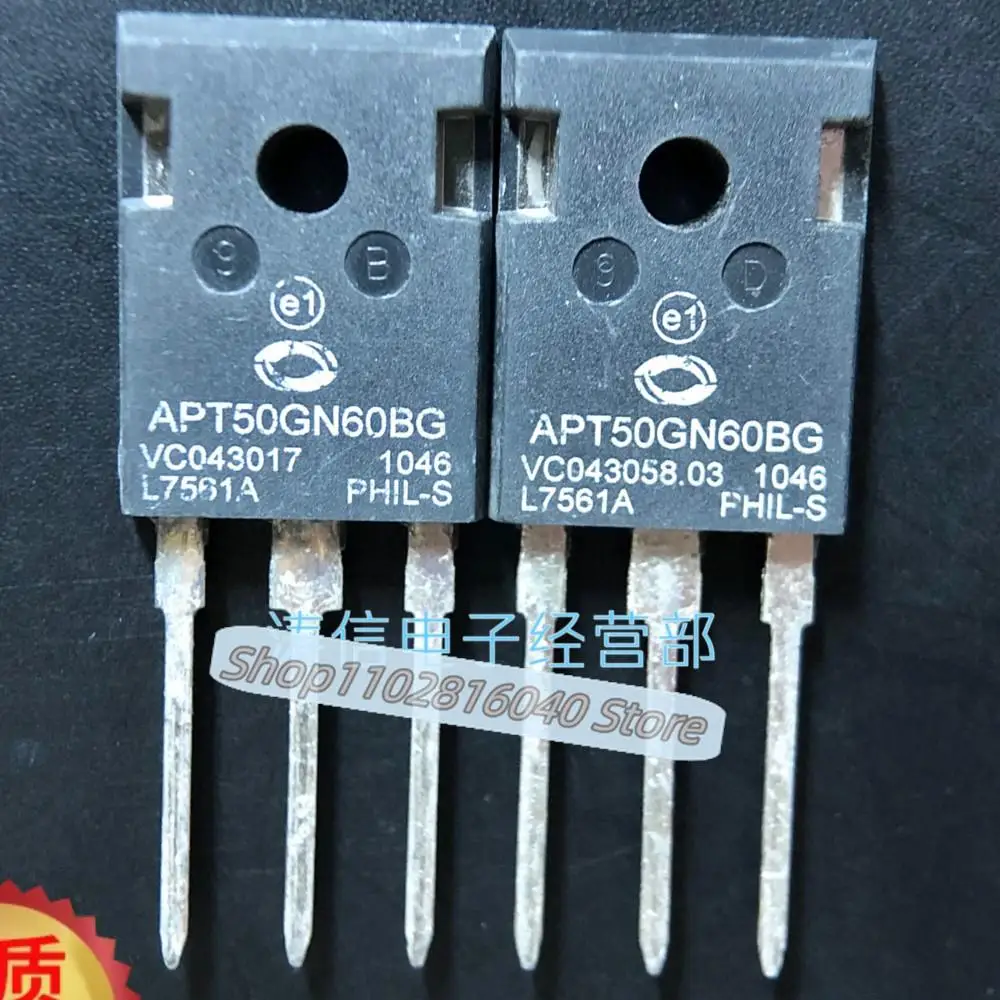 

10PCS/Lot APT50GN60BG TO-247 50A 600V IGBT Best Quality Imported Original Spot