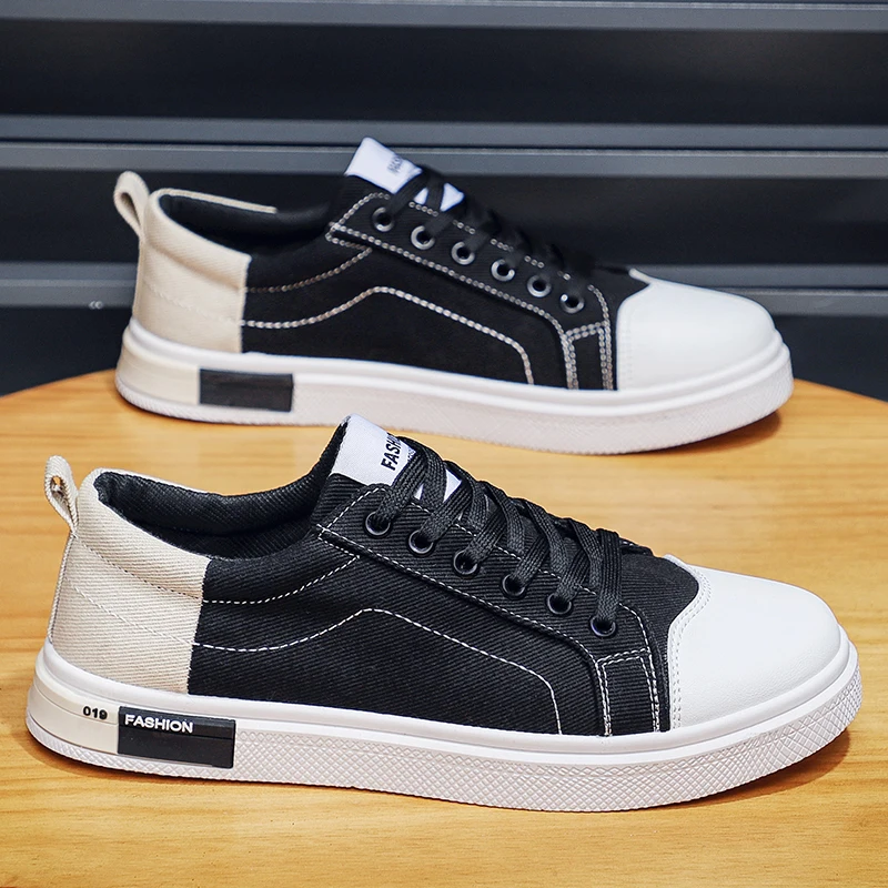 

Men Board Shoes New Soft Sole Anti Slip Outdoor Walking Fashion Casual Sneakers 2025 Hot Selling Sports Shoes for Man