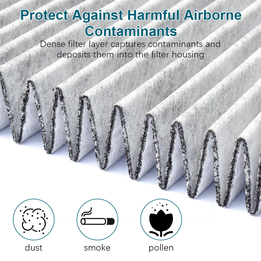Engine Cabin Air Filter Activated Carbon For Hyundai Sonata Santa Fe Tucson Kia Sorento K5 Carnival 2020 2021-2023 28113-L1000