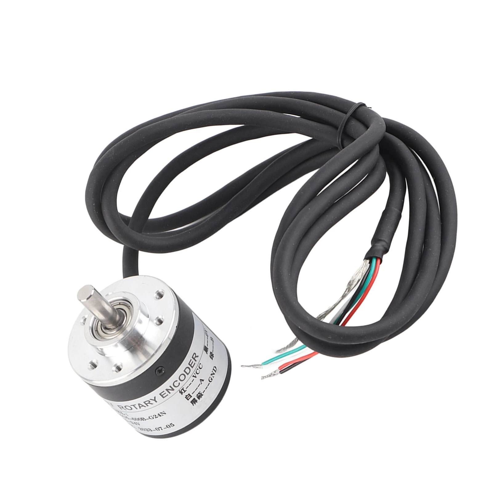 

Industrial Supplies 600P/R Magnetoelectric Incremental Rotation Encoder 5V‑24V 2‑Phases Shaft 6mm