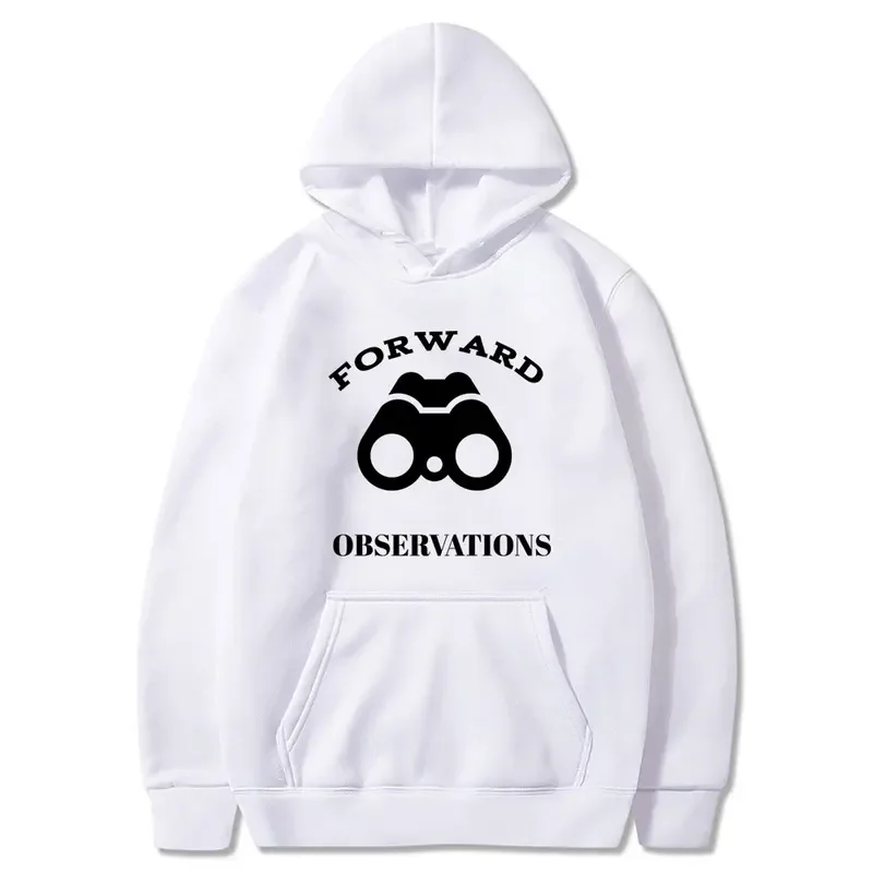 Funny Forward Observations Group Spyglass Print Hoodie Men Vintage Loose Hoodies Male Oversized Sweatshirt Men's Gothic Clothes