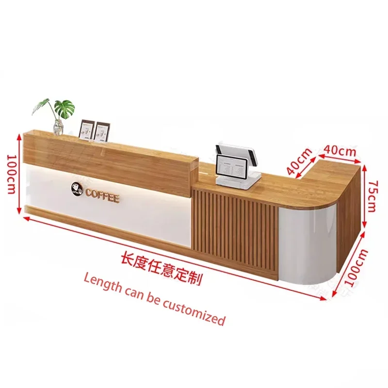 مكاتب الاستقبال الإيطالية الفاخرة تصميم أنيق وبسيط مكاتب الاستقبال الجمال المريح الاستقبال Negocio الأثاث التجاري