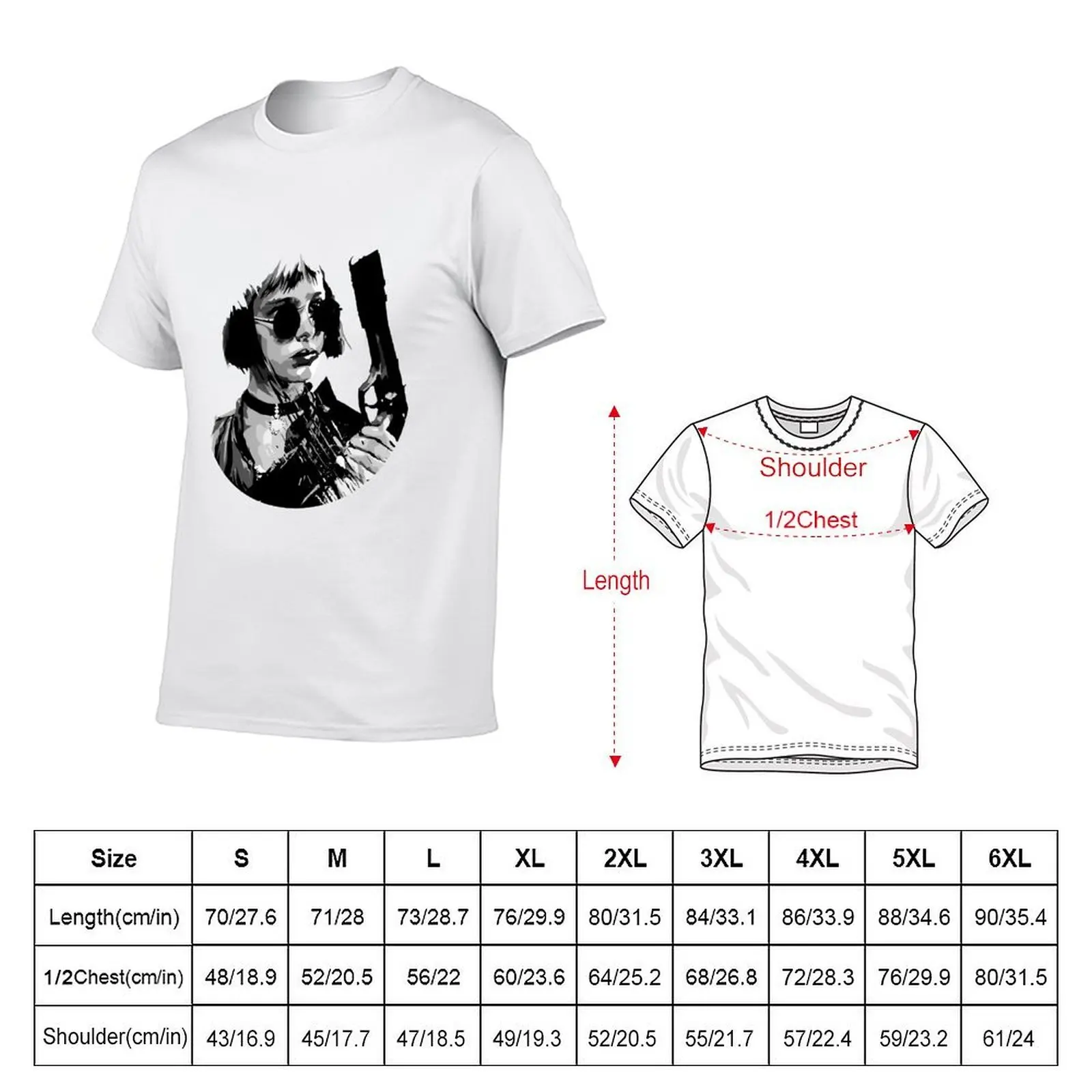 Mathilda Lando Leon T-Shirt t shirt man cotton t shirts for man cotton soft T-Shirt