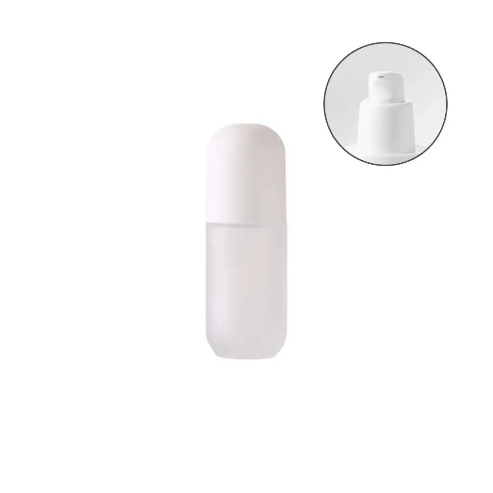 Bouteille à pompe à Lotion 30-120ml, distributeur de crème à pression vide, bouteille de fond de teint liquide Transparent