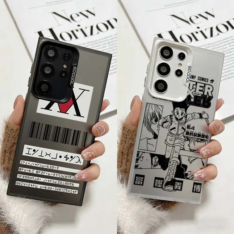Чехол для телефона Samsung Galaxy S26 Edge S25 S24 S23 S22 Ultra S21 S20 FE 5G S10 Plus, чехол Hunter X Hunter