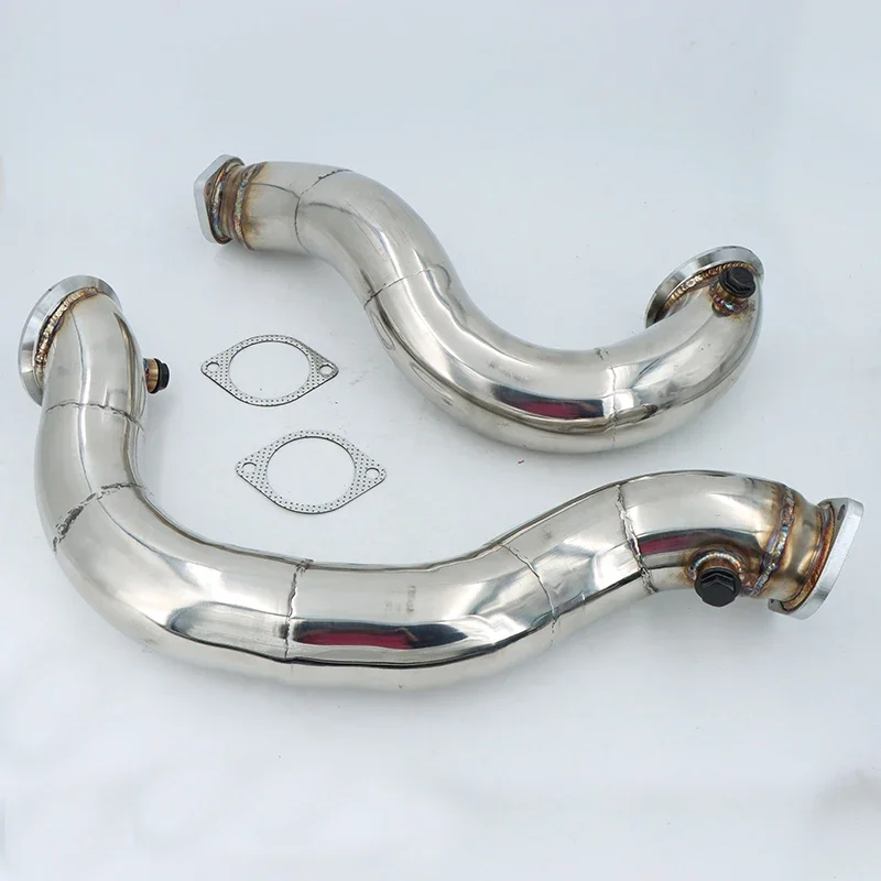 High Performance quality FOR N54 3.0T E82 E88 E90 E92 E8X E9X 135i 335i Intake Turbo charge pipe Cooling kit Catless Downpipe