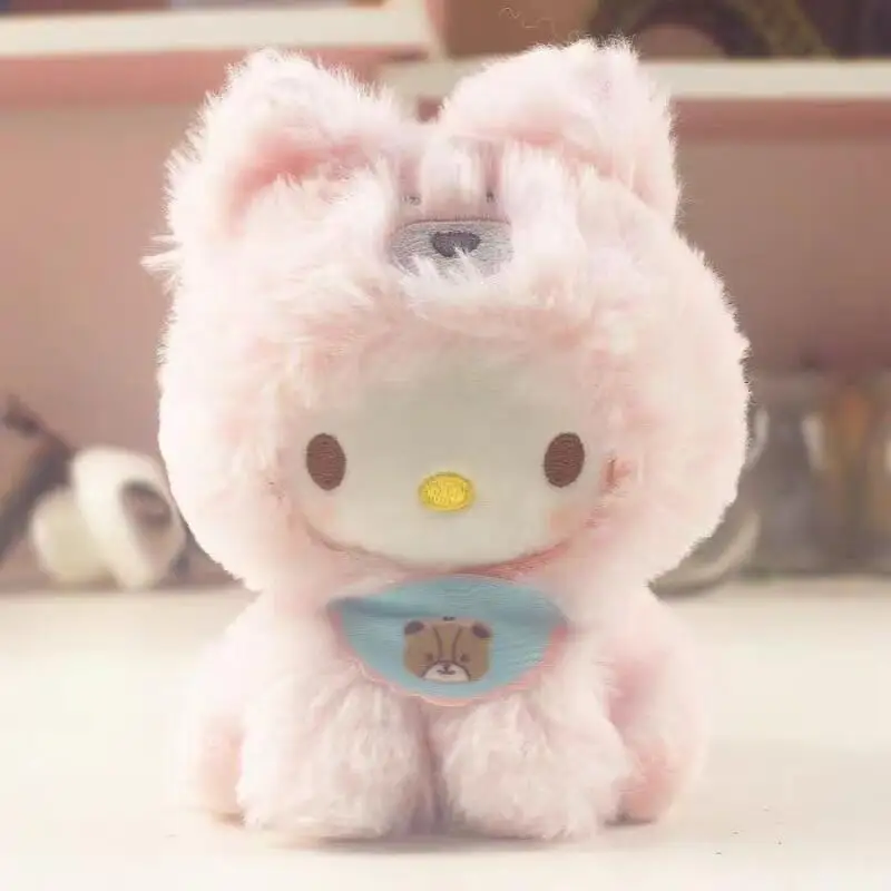 Cute Kuromi Cinnamoroll Plush Bag Charms, Backpack Pendants Creative Gift Doll Keychain Couple Ornaments