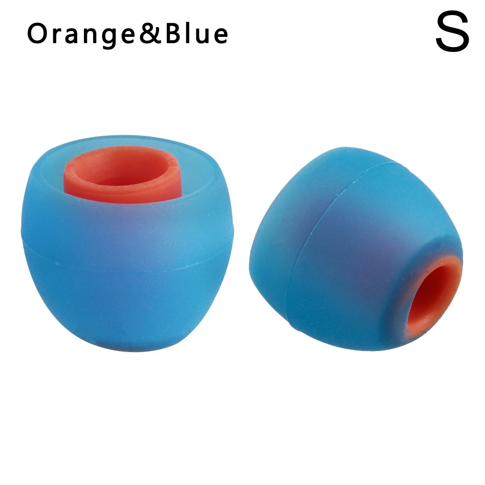 

12pcs 3.8mm Universal Replacement Soft Silicone Ear Tips In-ear Earphone Earbuds Ear pads cushion