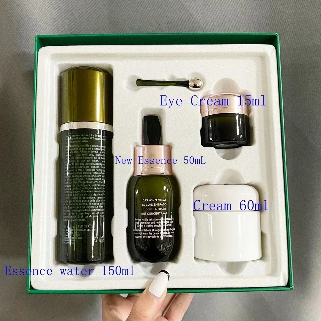 New High Quality Repair Skin Care Set Eye Cream/Face Cream/Essence Water /Mask/Cleanser Moisturize And Lighten Fine Lines