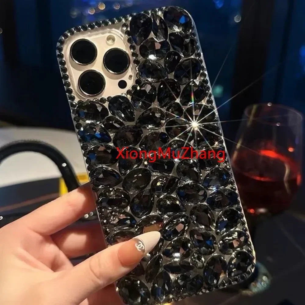 

Luxury Bling Fashion Rhinestone Custom Glitter Case for OPPO A80 A79 A78 A60 A58 A40 A98 A96 A78 A77 A58 A57 A55 A54 A74 A94 95