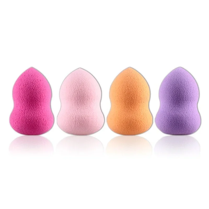 4 Stück kosmetische Puff Schwamm Mix Gesicht flüssige Foundation Schwamm Schönheit Make-up Werkzeuge weiche Puder quaste Wasser tropfen Schwamm Form