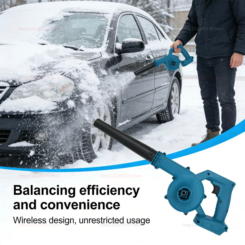 

Handheld Leaf Computer Dust Collector Cleaner For Makita 18V Battery Cordless Electric Air Blower 2 In 1 Air Blower&Suction