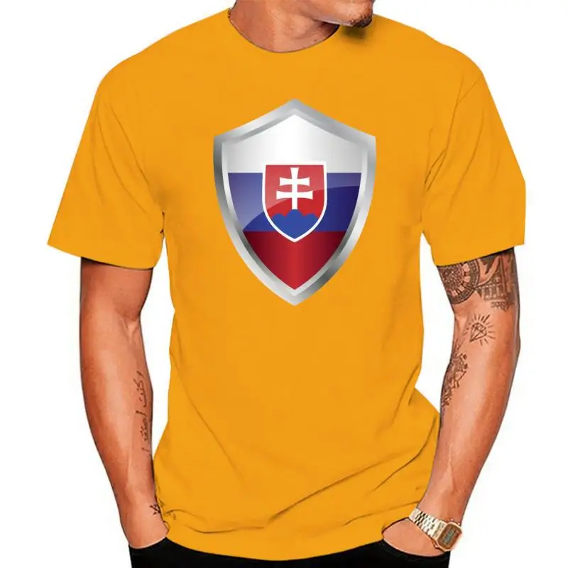 Fashion Emblem Slovakia T Shirt Letters Comical Adult T-Shirts Classic Gents 2023 Short-Sleeve Camisas Shirt