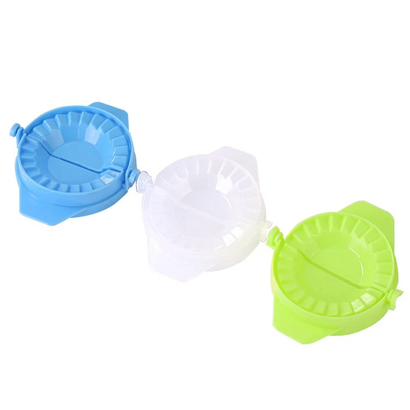 3PCS PP Press DIY Meat Pie Dumpling Plastics For Model Makers Handmade Safe Plastics Cooking Family Gatherings Kitchen Tools