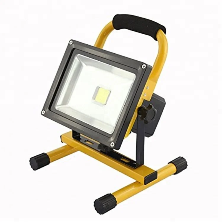 

30 Watt Indoor/Outdoor LED Floodlight IP 65 Waterproof Rechargeable Portable Workplace Worklight