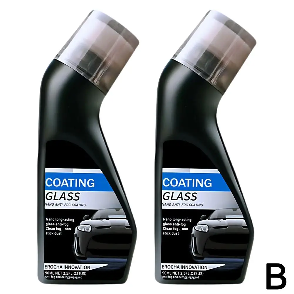 وكيل طلاء مضاد للضباب الجزيئي الصغير 90 مللي شاشات السيارات المضادة للضباب طلاء مضاد للضباب رذاذ ويندوز مرآة وكيل Defogger G Y4U4