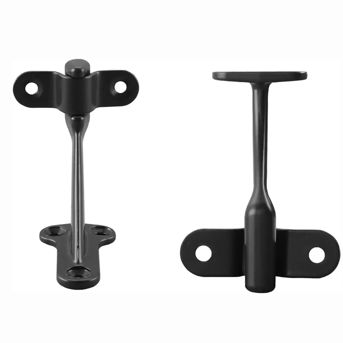 6pcs Handrail Stair Brackets , Heavy Duty Support Hardware for Stairways with Screws, Staircase Hand Rail Bracket