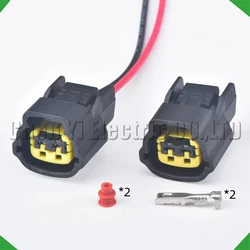 2 Pin Auto Electrical horn Plug Automotive Connector Wiring harness For Hyundai Nissan Elantra ix35 35825-0211