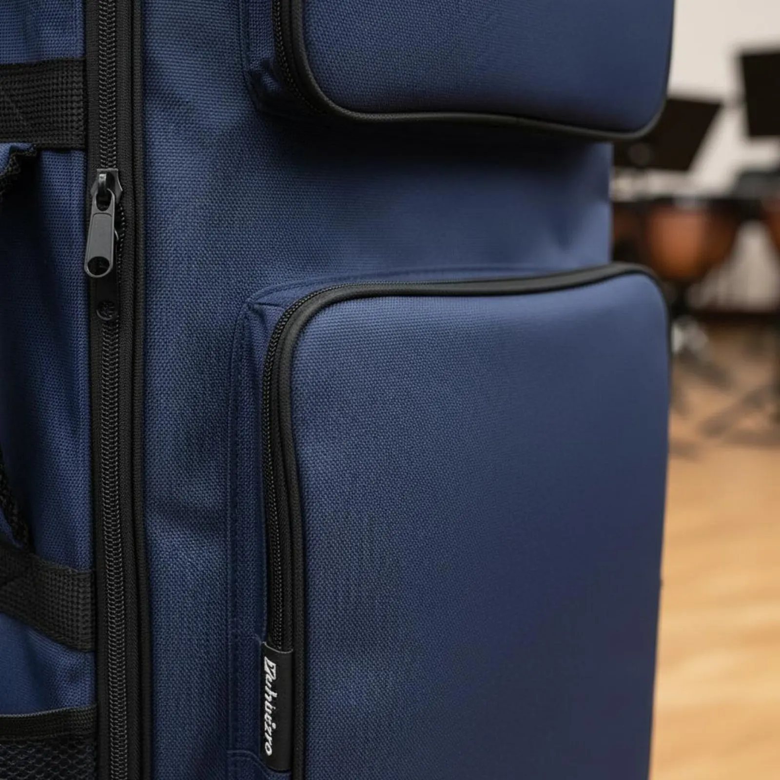 

Electric Wind Instrument Bag Backpack Straps Electronic Sax Bag Wind Controller Case Padded Music Gear Storage Wear-Resistant