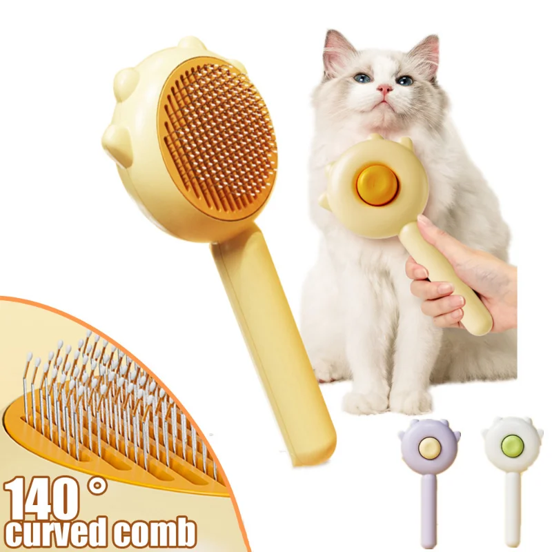 Pet Comb Cat Needle Comb Dog Comb 140 To Remove Floating Hair Pet Brush Pet Hair Remover Cat Supplies Grooming Accessories