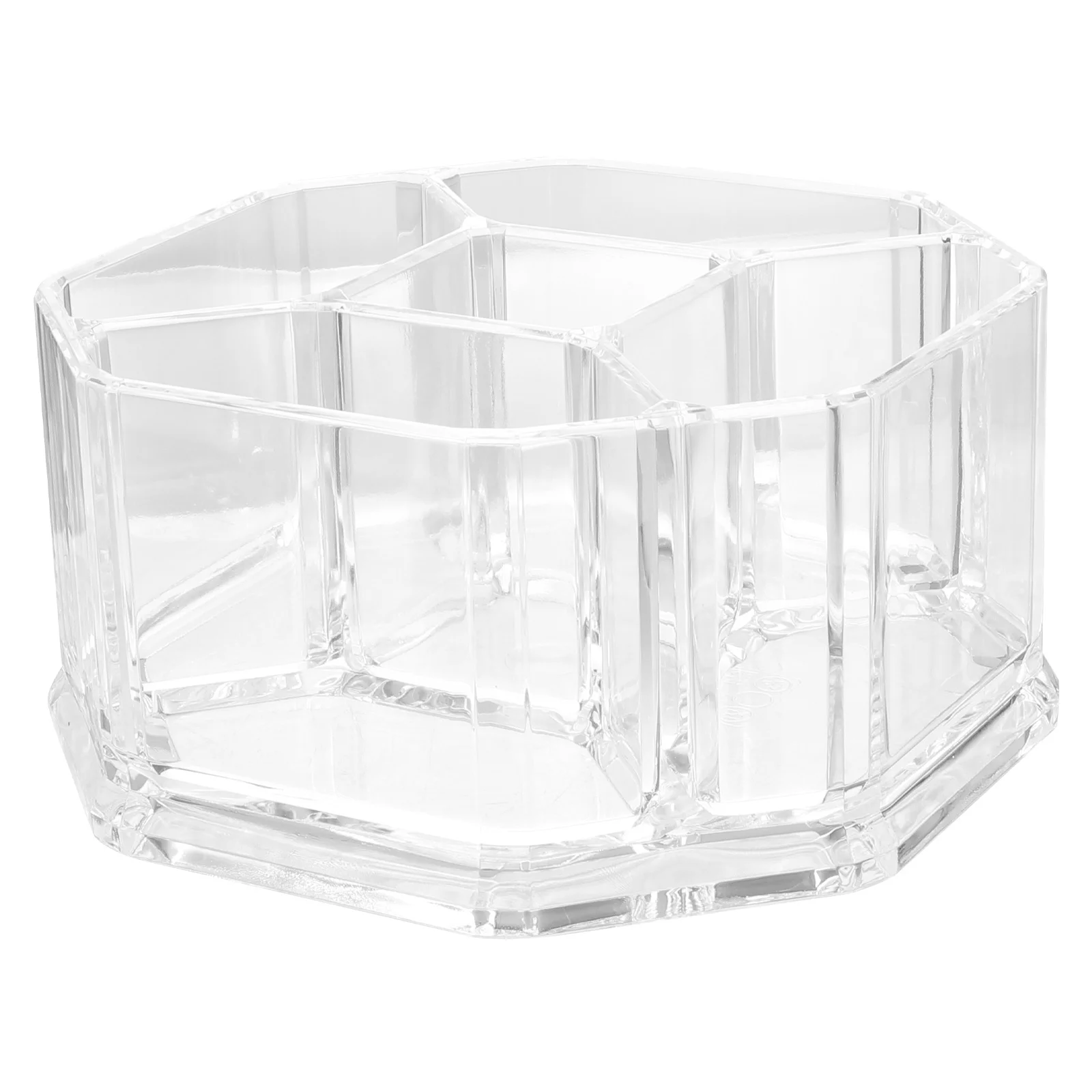 حامل كيس الشاي، 5 مقصورات، منظم شفاف للأشياء الصغيرة، صندوق تخزين حاوية أكياس السكر المنزلية