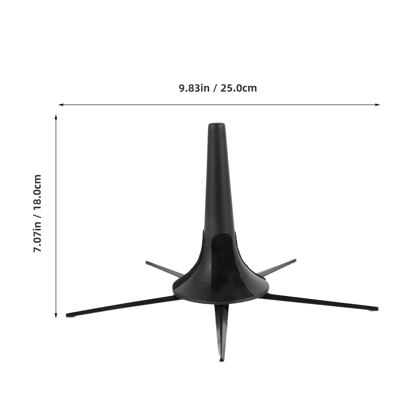 Support de trompette à cinq pattes, support d'instrument Portable pliable et détachable en laiton, support métallique Stable pour trompette