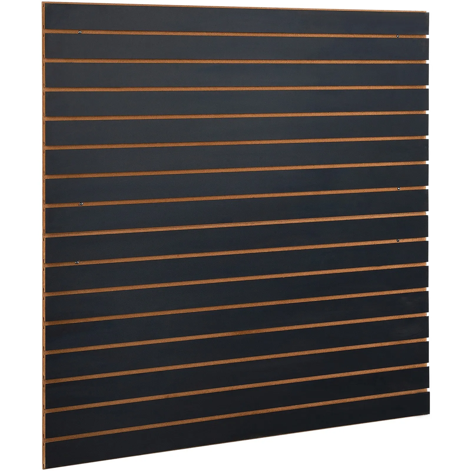 2 Pack Slatwall Panels 2' H x 4' W Garage Storage Panel Organizer Black