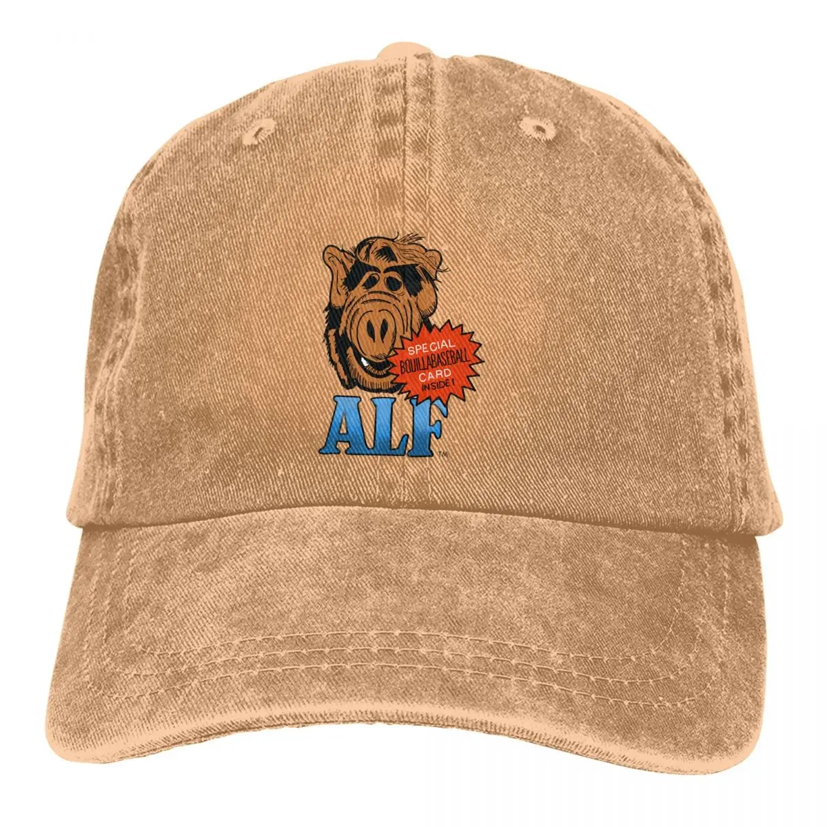 ALF The Animated Series Multicolor Hat Peaked Men Women's Cowboy Cap Retro TV Baseball Caps Personalized Visor Protect Hats