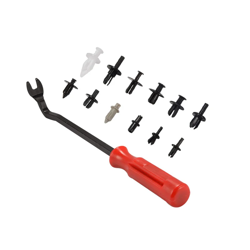 350 Pcs Auto Car Push Retainer Pin Rivet Trim Clip Panel Moulding Assortments Set With 1 Pcs Screwdriver for