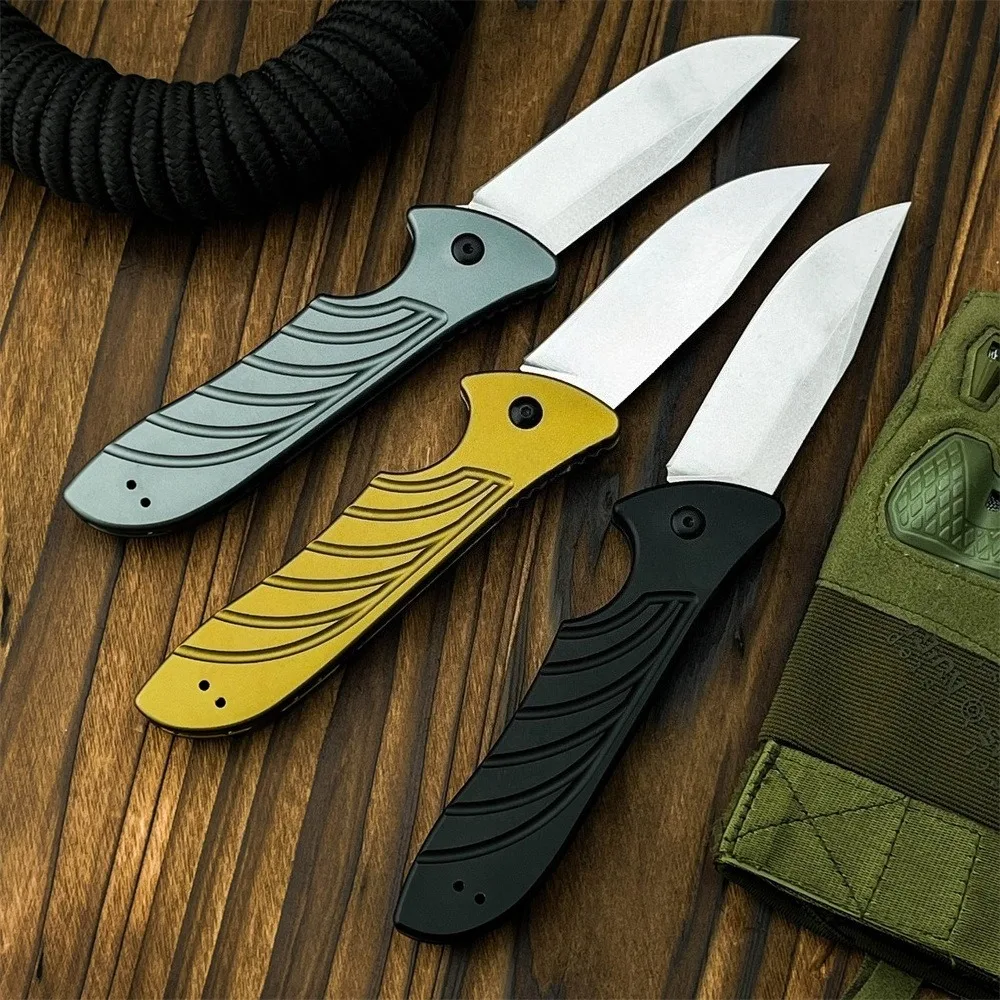 

KS 7600 Складной нож для выживания на открытом воздухе CPM154 Стальное лезвие Ручка из алюминиевого сплава Джунгли Кемпинг Туризм Ножи для повседневного переноски