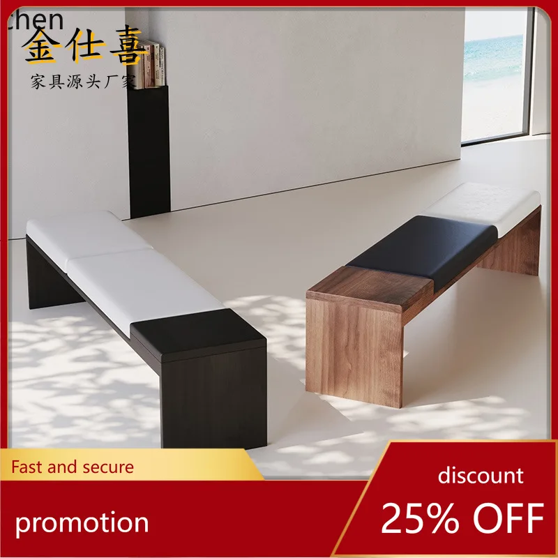 

HXL Doorway Shoe Changing Stool Home Leisure Bed End Low Stool Entrance Long Bench